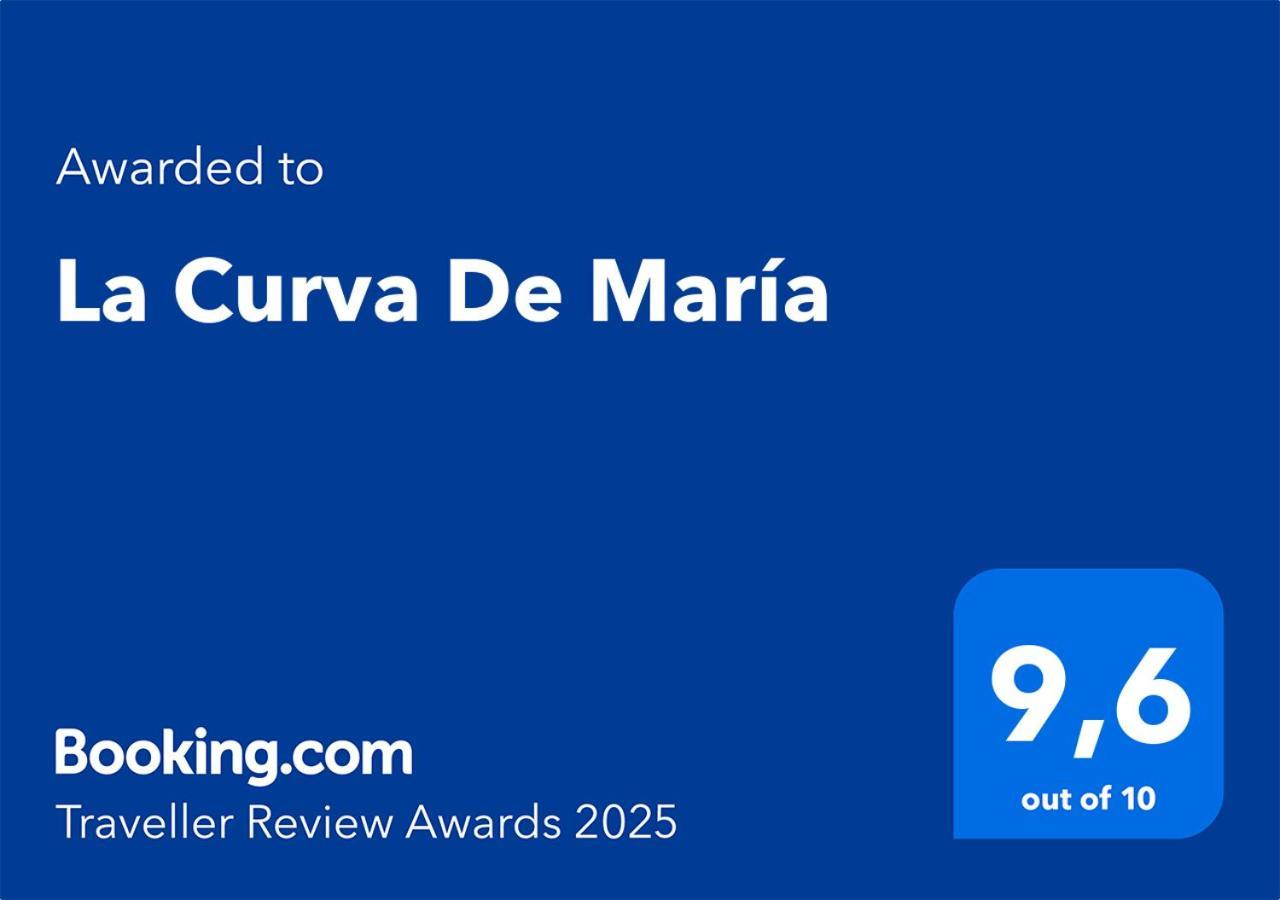La Curva De María Casa de hóspedes Terán Exterior foto